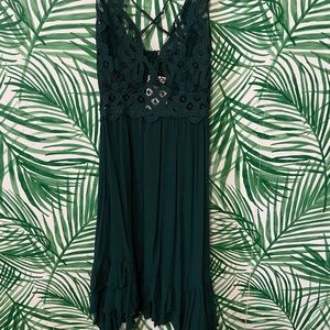 NWT Free People Lace Criss Cross Dress